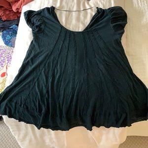 Free People We the Free Puff Sleeve Tee ( string used for hanging)